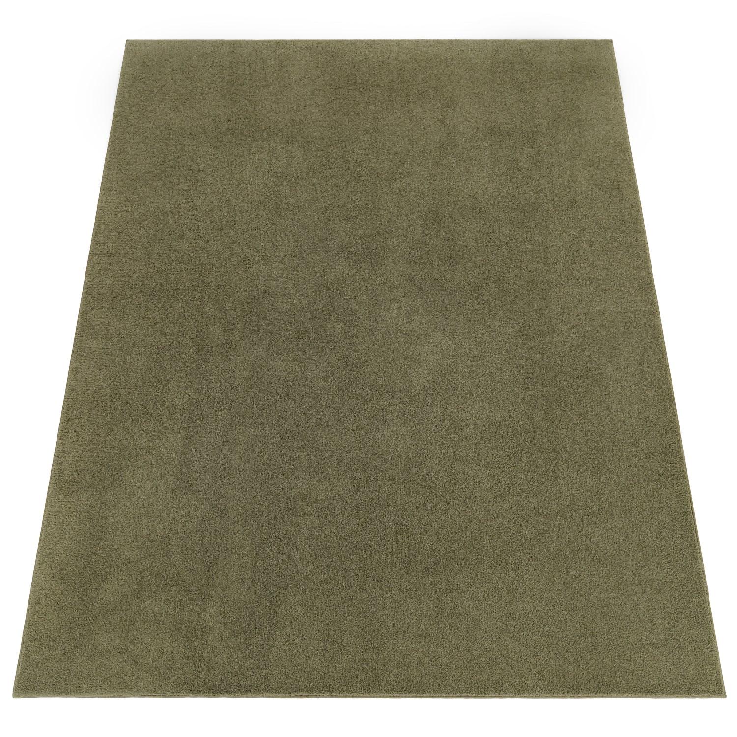 KURZFLORTEPPICH, einfarbig, Hellgrün, 240 x 340 cm - Grün, Textil (240/340cm) - KADIMA DESIGN