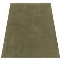 KURZFLORTEPPICH, einfarbig, Hellgrün, 100 x 200 cm - Grün, Textil (100/200cm) - KADIMA DESIGN