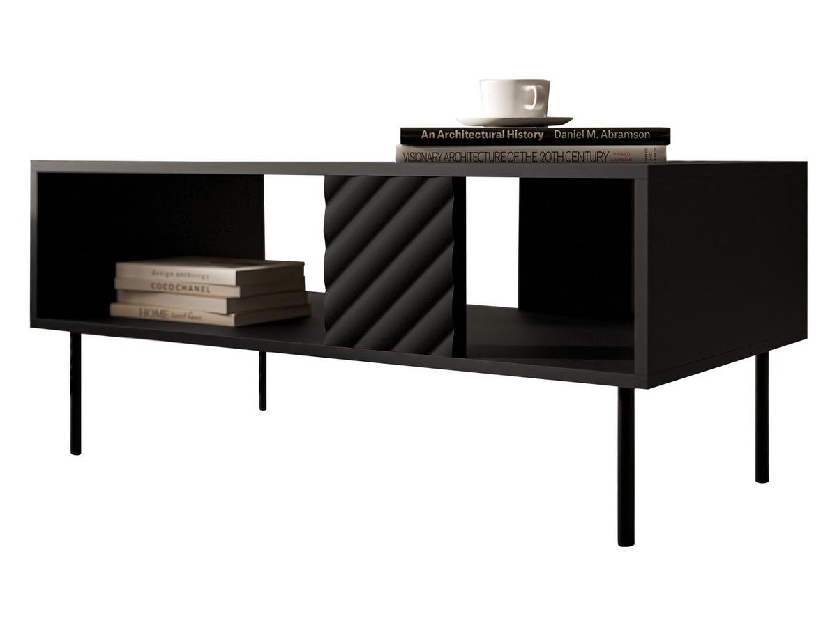 COUCHTISCH Lucca 100 - Schwarz, Holz/Holzwerkstoff (55/100/46cm) - MIRJAN24
