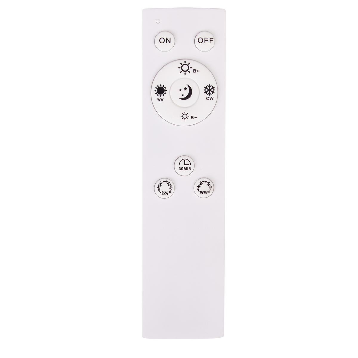 LED-DECKENLAMPE Heller Holzfarbton Bragoto - Hellbraun, Metall (60/60/9cm) - Beliani