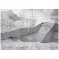 FOTOTAPETE 3D Abstrakt Grau 416x254 cm - Multicolor, Papier (416/254cm) - Wallarena