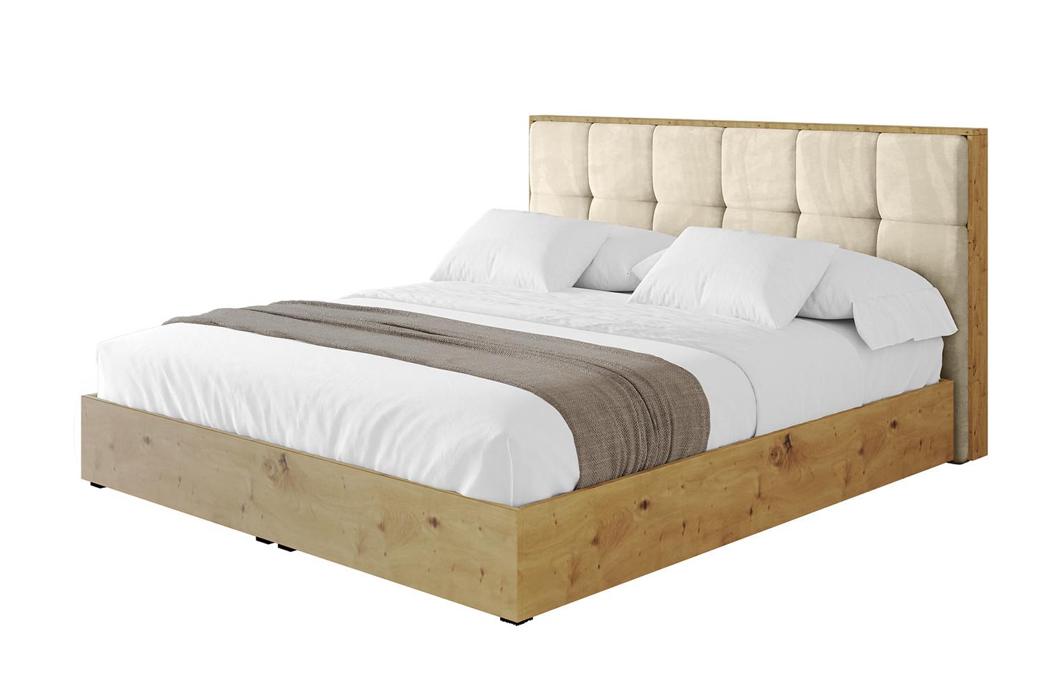 POLSTERBETT mit Bettkasten und Lattenrost, Bett mit Matratze H3/H4 - ENZO7 140x200 - Beige, Holzwerkstoff/Textil (140/200cm) - ALTDECOR