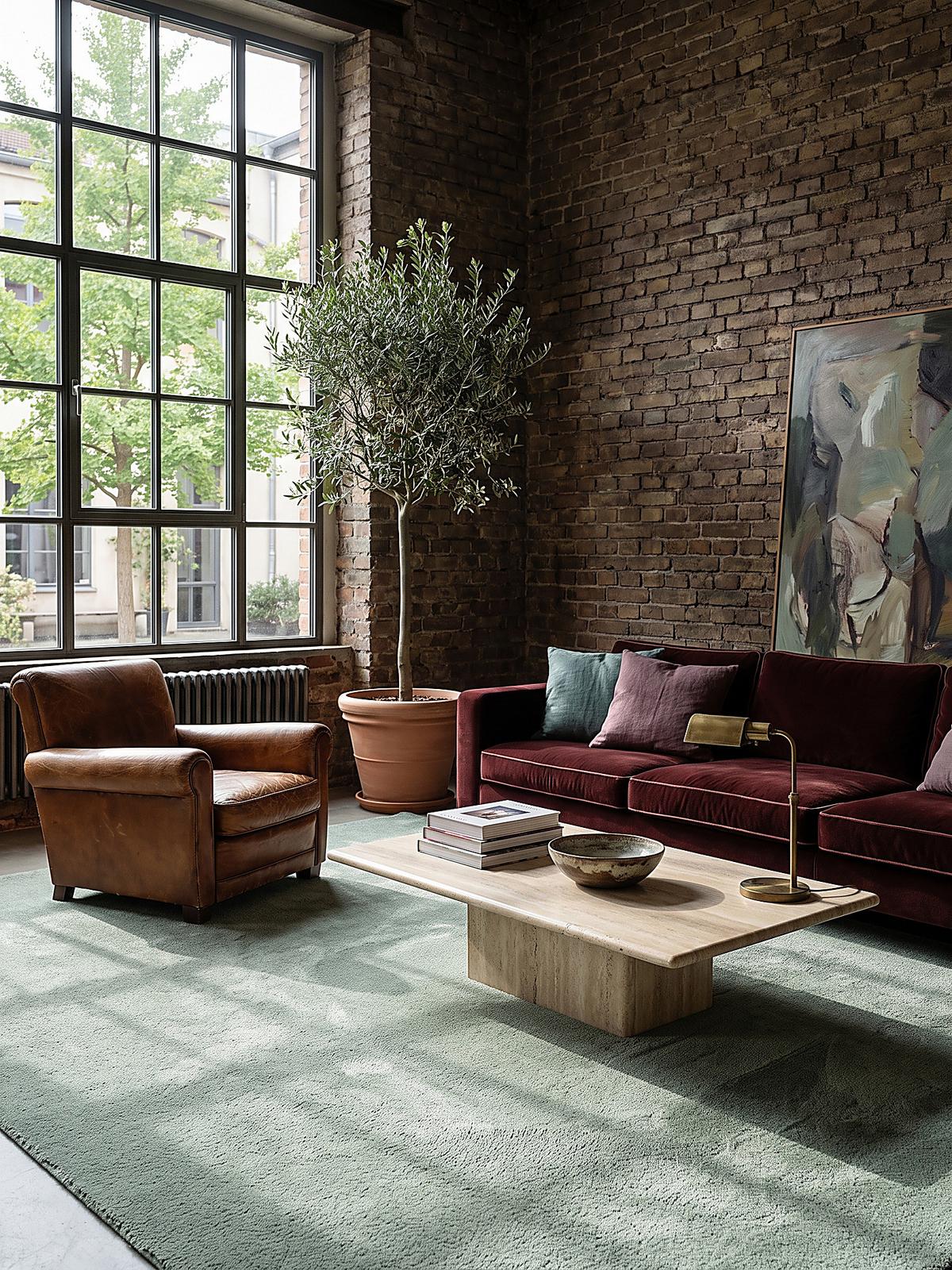 HOCHFLORTEPPICH Antirutsch ALDAN Polyester - Grün, Textil (240/240cm) - KADIMA DESIGN