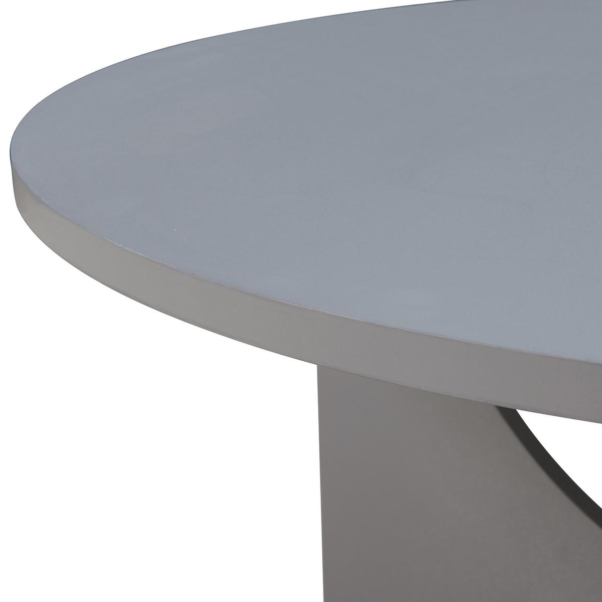 COUCHTISCH Rindal 80/42 cm - Hellgrau, Holzwerkstoff (80/80/41.5cm) - [en.casa]