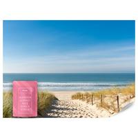 FOTOTAPETE Strand Meer Landschaft 3D 300x210 - Blau/Beige, Papier (300/210cm) - Muralo