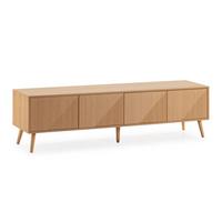 TV-ELEMENT Telmo 4 türen Eichenfarbe 160 cm - Honigeiche, Holzwerkstoff (160/45/40cm) - VS Venta-stock