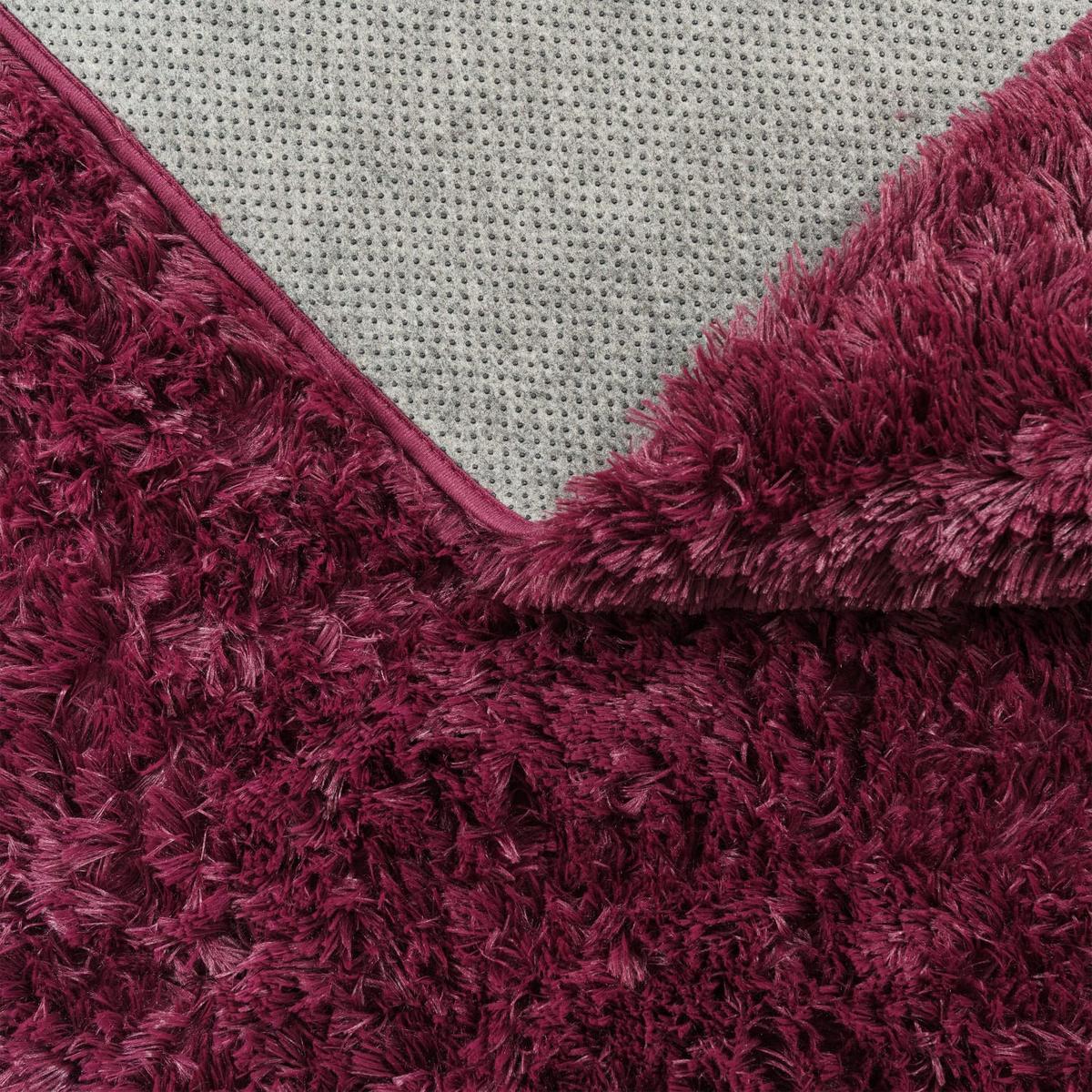 HOCHFLORTEPPICH Lila 80 x 150 cm - Lila, Kunststoff (80/150cm) - TT Home