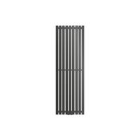 BADHEIZKÖRPER Stella 480x1400 mm Anthrazit mit Mittelanschluss - Anthrazit, Metall (48/140/5cm) - LuxeBath