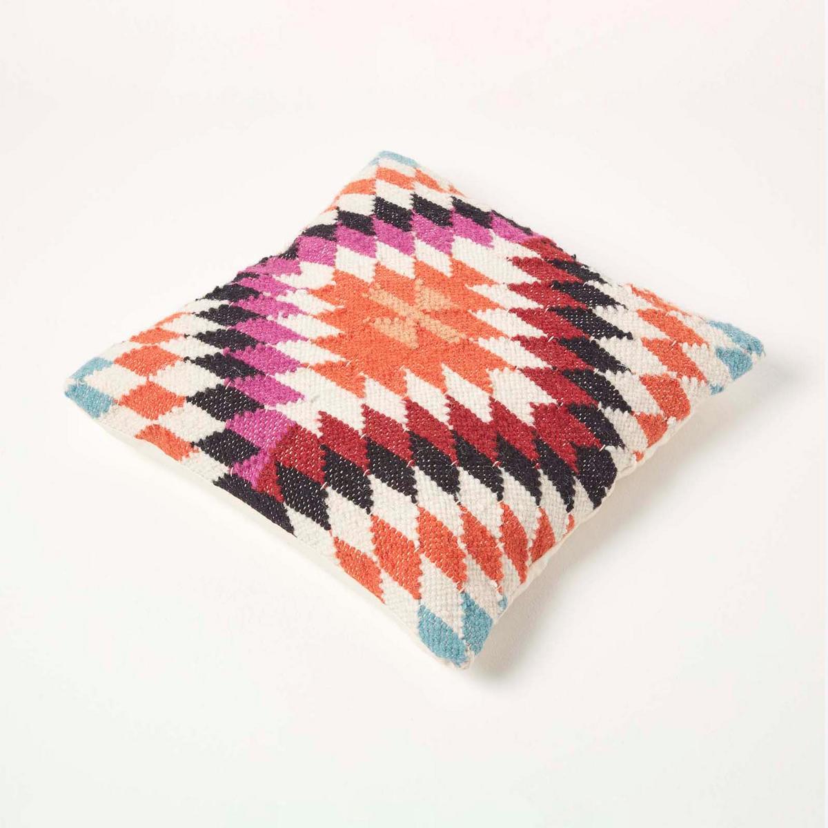 KELIM-KISSEN Manila 45/45 cm - Multicolor, Textil (45/45cm) - Homescapes