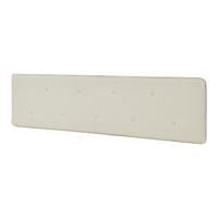 KOPFTEIL Tokke - Beige, Holzwerkstoff/Textil (160/4/52cm) - [en.casa]