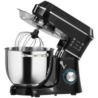 STANDMIXER Aluminium Edelstahl Schwarz - Schwarz, Metall (31/34/37cm) - HOMCOM
