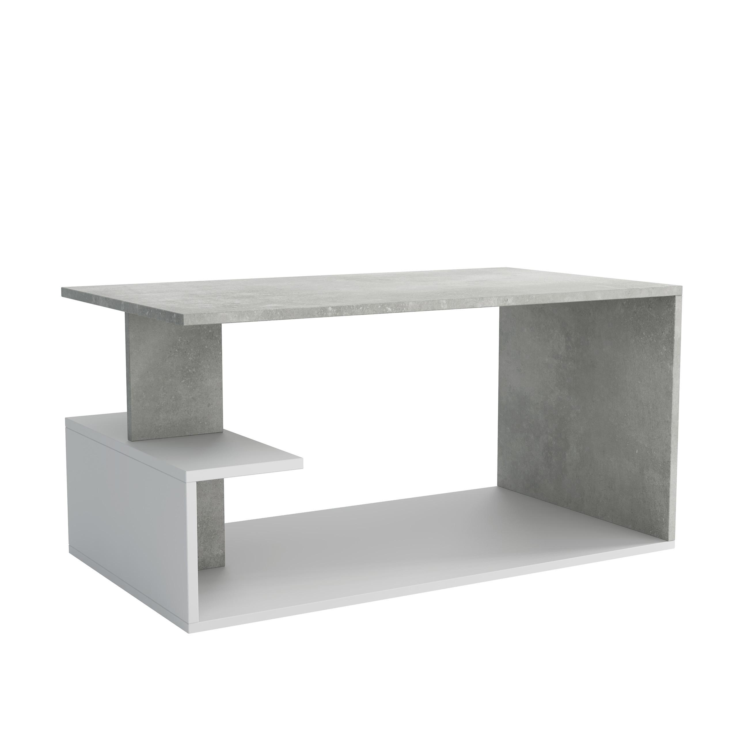 COUCHTISCH RICCARDO 90 cm Titanfarben - Titanfarben, Holzwerkstoff (46/90/50cm) - MASSENO