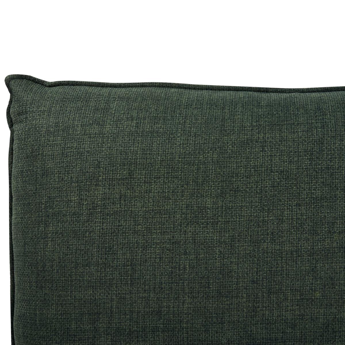 POLSTERBETT mit Lattenrost 160x200 cm Grün Vinay - Grün, Textil (160/200cm) - Beliani