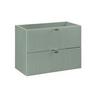 WASCHTISCHUNTERSCHRANK 80cm Jade Grün - Grün, Holzwerkstoff (80/57/40cm) - Petits-meubles