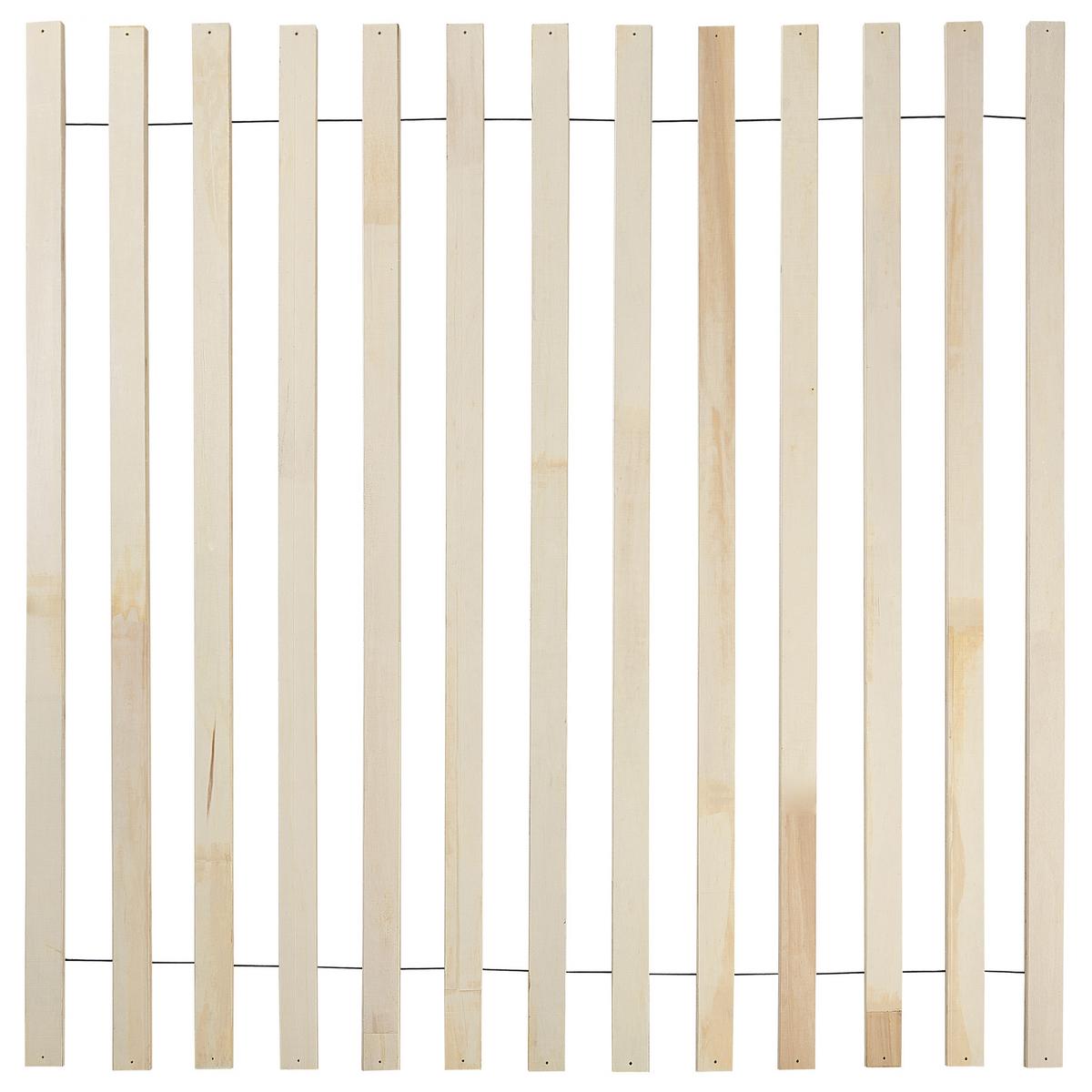 BETT 180/200 cm Braun Varzy - Braun/Naturfarben, Holz (180/200cm) - Beliani