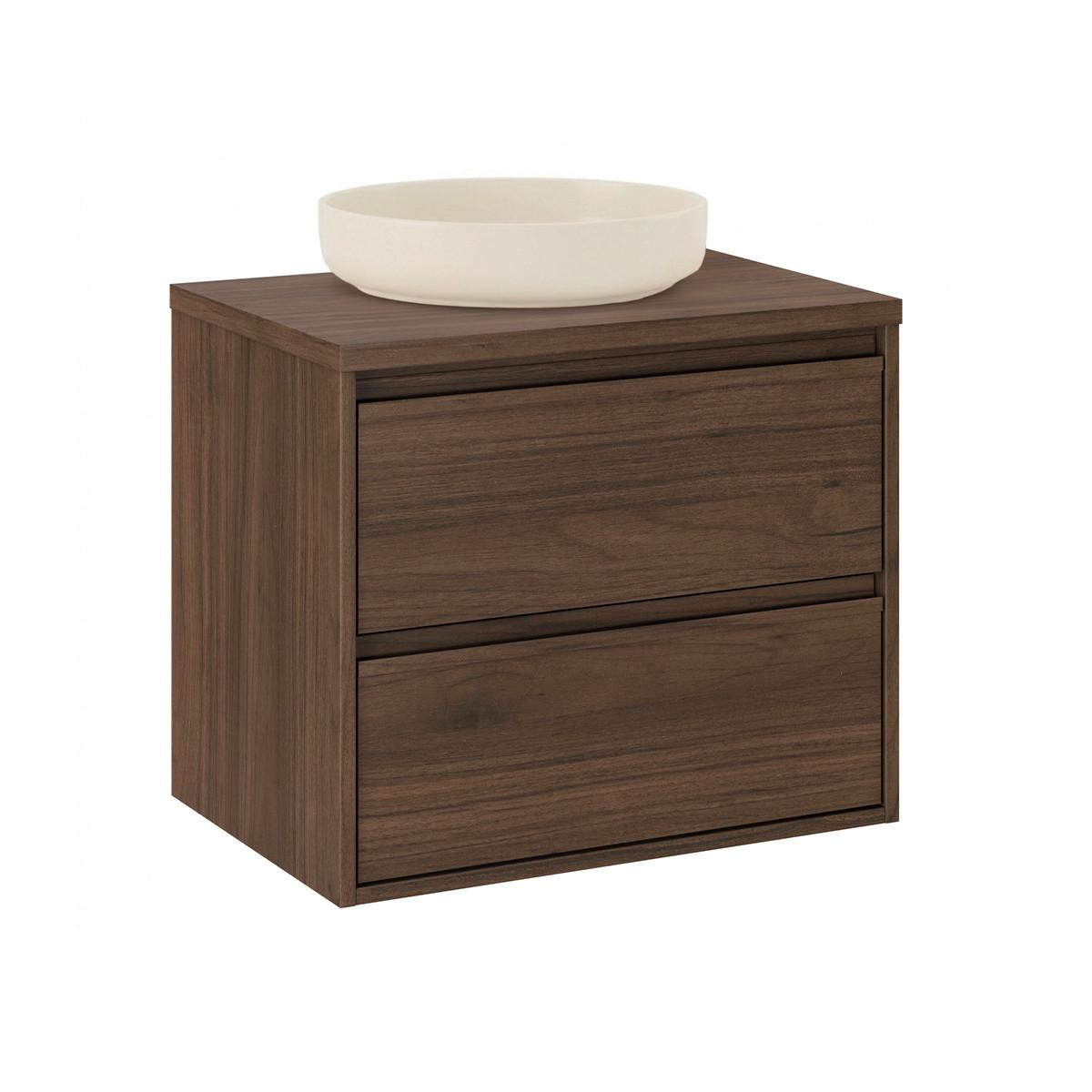 WASCHTISCH 60cm Edmé Holz - Braun, Holzwerkstoff (60/52.2/46cm) - Petits-meubles