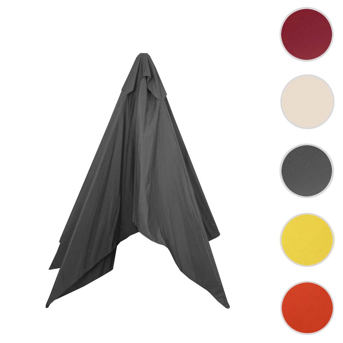 ERSATZ-BEZUG FÜR SCHIRM Anthrazit - Anthrazit, Textil (350/350cm) - MCW