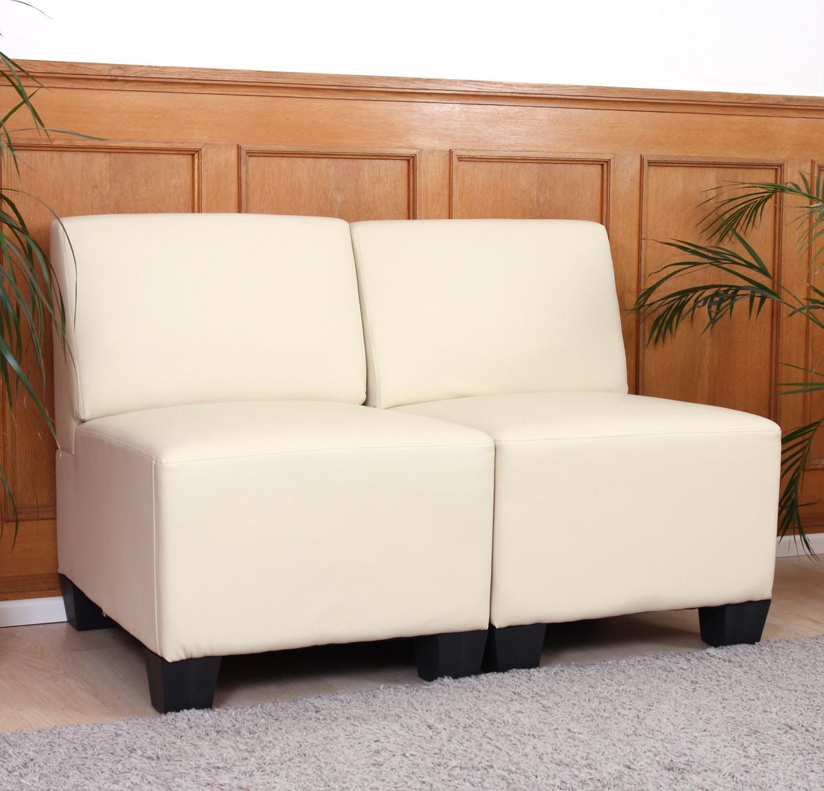 2-SITZER Beige - Beige/Creme, Textil (114/76/72cm) - MCW