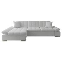 ECKSOFA Montana, Seite: Links - Edelstahlfarben, Holz/Textil (278/161cm) - MIRJAN24