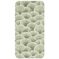 BADEMATTE Fächer - Blatt - Grün 60x120 cm - Pastellgrün, Textil (60/120cm) - OnlyWow