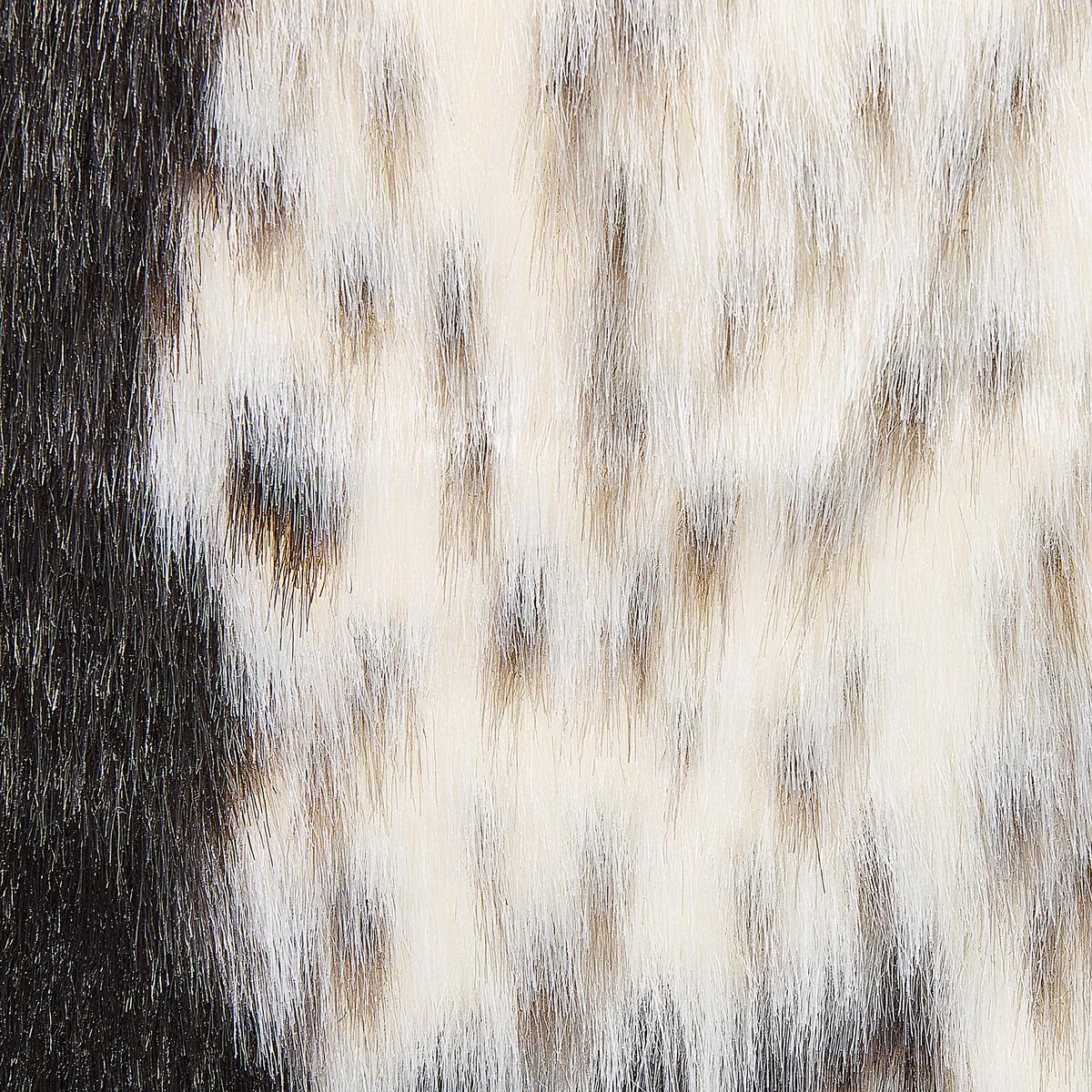 KUNSTFELL-TEPPICH Nambung 90/60 cm - Schwarz, Kunststoff (60/90cm) - Beliani