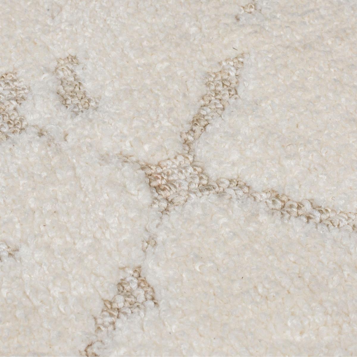 TEPPICH ARLEN, abstrakt, Creme, 120 x 170 cm - Beige, Textil (170/120cm) - KADIMA DESIGN