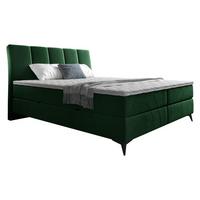 BOXBETT Forever - H3 - Schwarz/Grün, Holz/Textil (160/200cm) - MIRJAN24