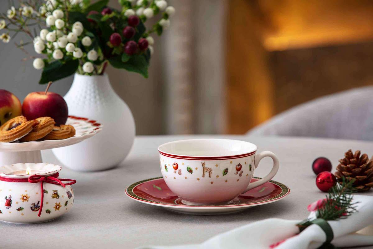 MILCHKAFFEEUNTERTASSEN Toy's Delight bunt ø 19 cm 6er Set - Multicolor, Keramik (19cm) - Villeroy & Boch