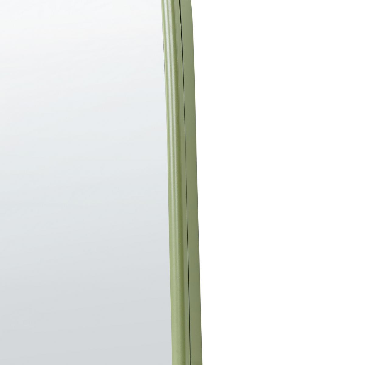 WANDSPIEGEL Metall grün 45/146 cm Parnay - Grün, Metall (45/146/3cm) - Beliani