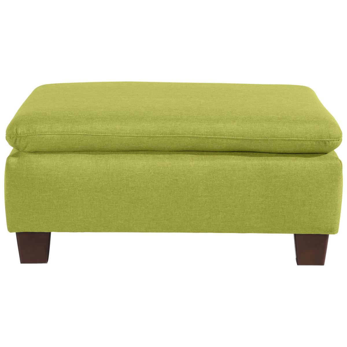 POLSTERHOCKER Kaylil Flachgewebe apfel - Apfelbaumfarben, Kunststoff (90/43/60cm) - 58aufmkessel