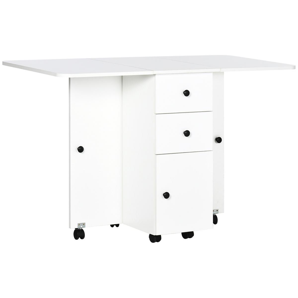 ESSTISCH Torvin 120/60/76.5 cm - Weiß, Holz (120/60/76.5cm) - ZMH