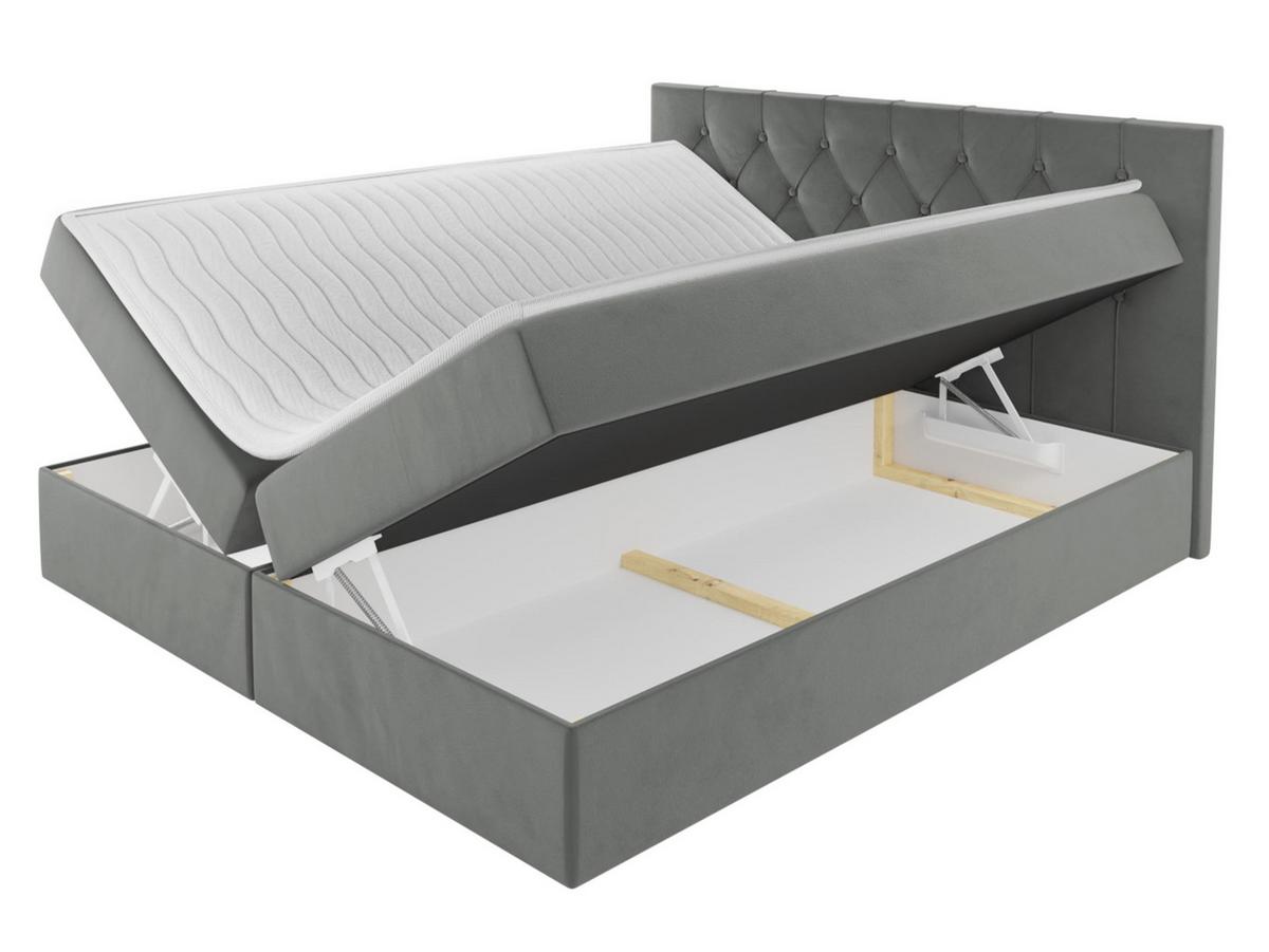 BOXBETT Sky - H3 - Beige, Holz (160/200cm) - MIRJAN24