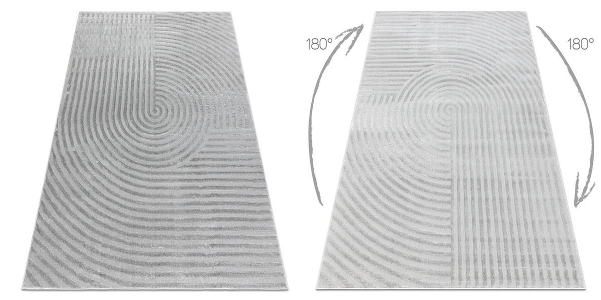 TEPPICH Balance 120/170 cm - Grau, Textil (120/170cm) - rugsX