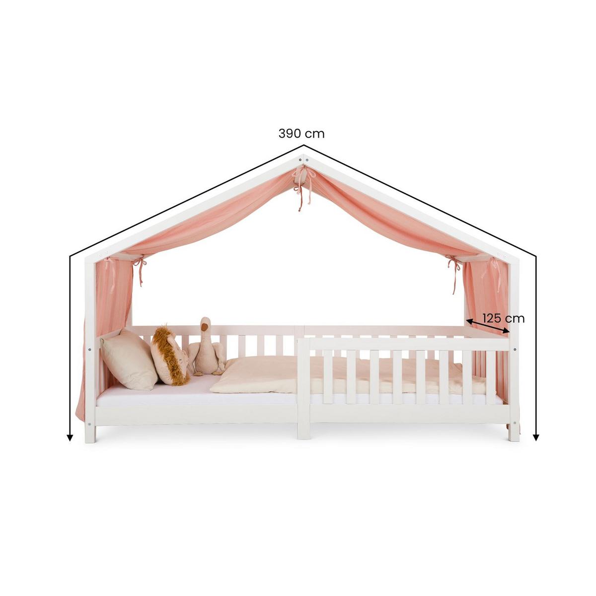 HAUSBETT-HIMMEL LIAN - Rosa, Textil - IDIMEX