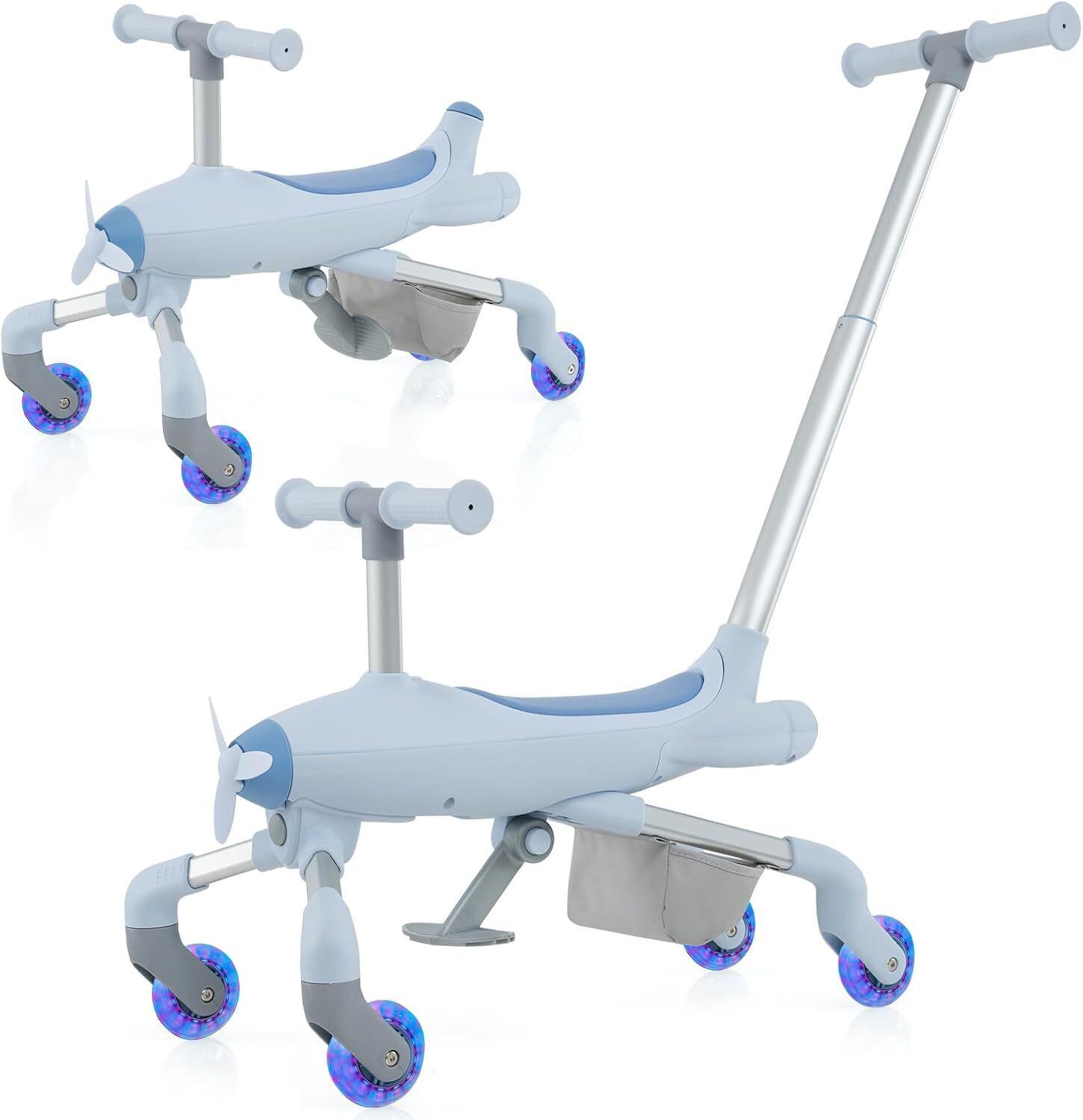 AUFSITZFAHRZEUG 73cm Blau - Blau, Kunststoff (83/73/34cm) - COSTWAY