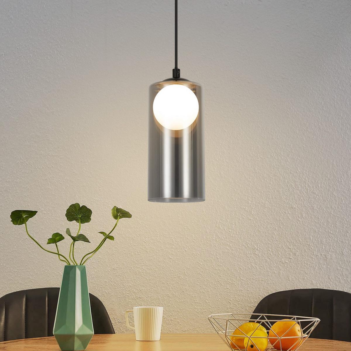 PENDELLEUCHTE Margeson 8/8/145.5 cm - Schwarz, Metall (8/8/145.5cm) - Nettlife