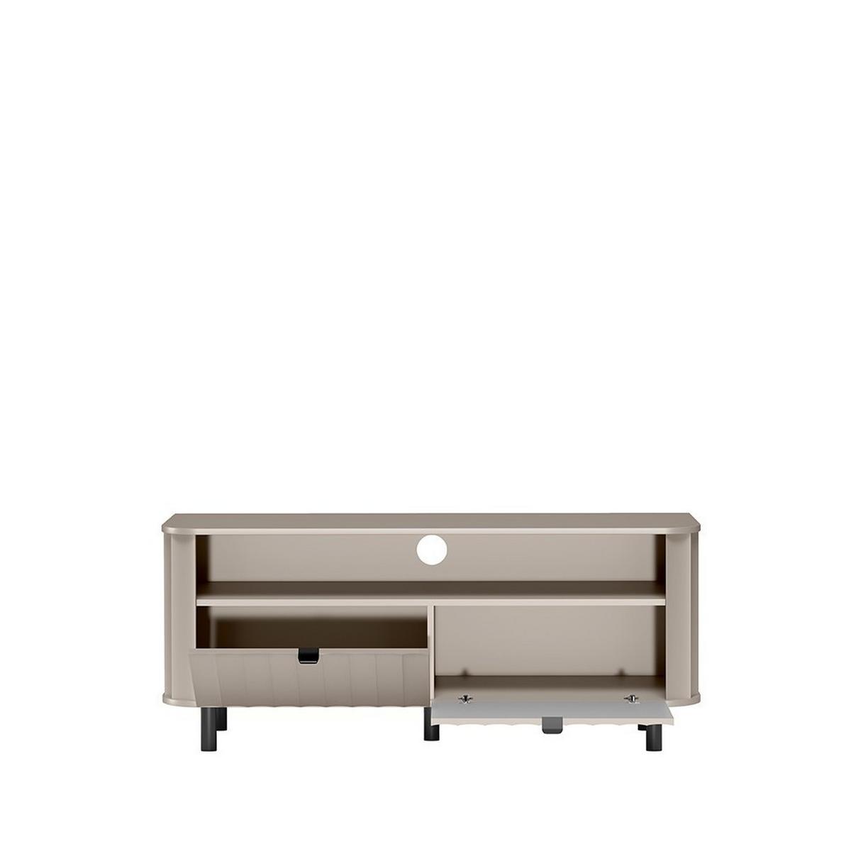 LOWBOARD MODERNO 137/57/40,5 cm, Beige - Beige, Holzwerkstoff (137/57/40.5cm) - MASSENO