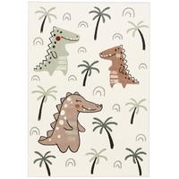 KINDER TEPPICH SOFTSTAR KIDS LUSTIGE DINOS - Multicolor, Textil (200/290cm) - Pergamon
