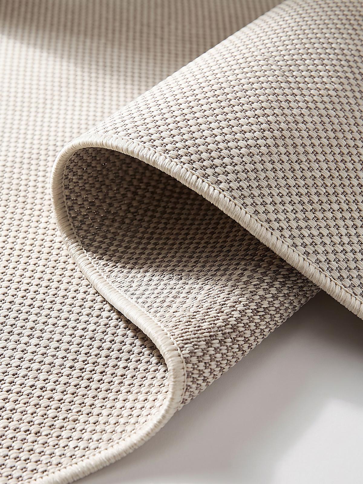 TEPPICHLÄUFER Uni BORNO Polypropylen Creme 80 x 150 cm - Beige, Textil (80/150cm) - KADIMA DESIGN