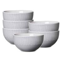 SCHALEN Banda Grau ø 14 cm 6er Set - Grau, Keramik (14cm) - Ritzenhoff Breker