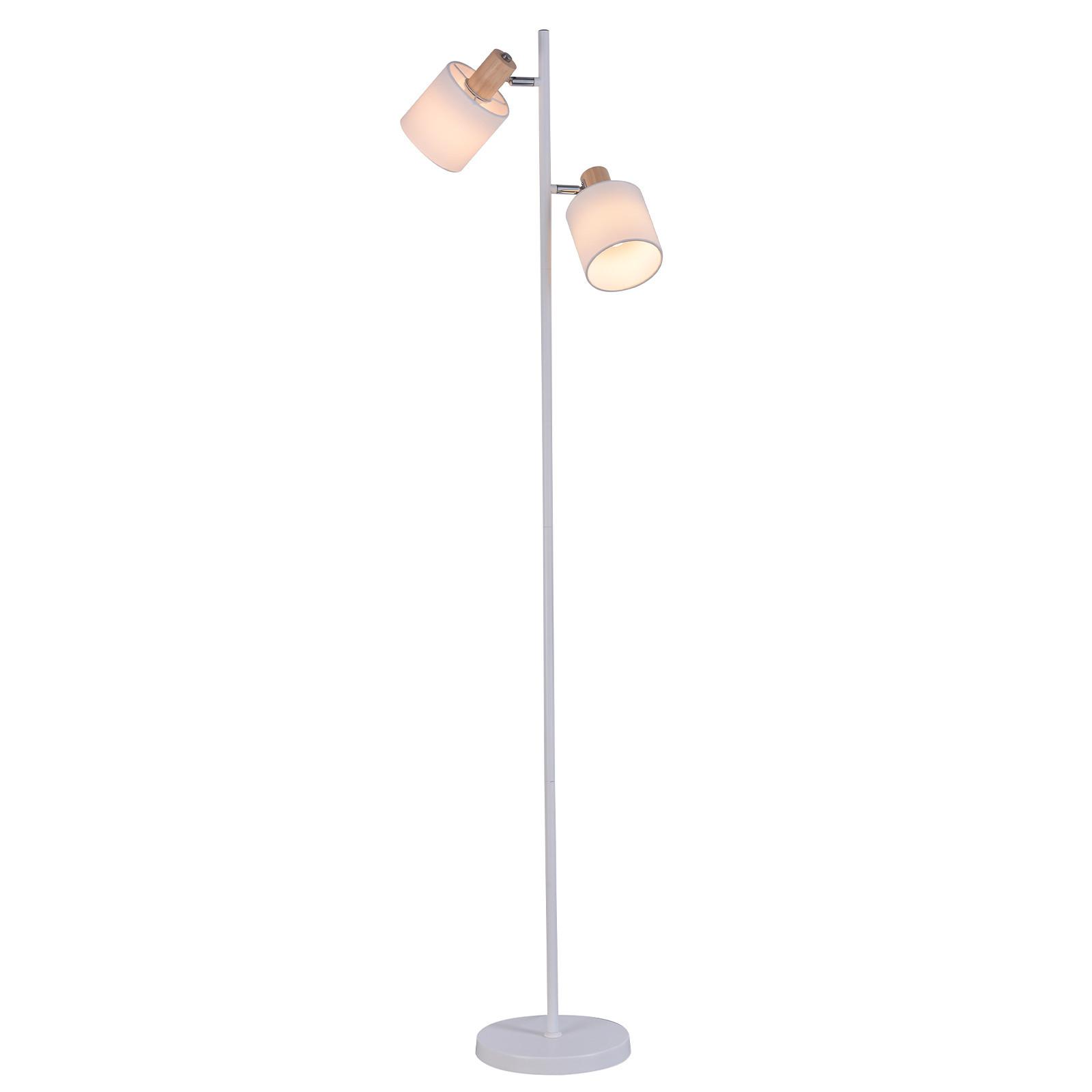STEHLAMPE Vyxxa 22.0/145.0/27.0 cm - Weiß, Metall (27/22/145cm) - ZMH