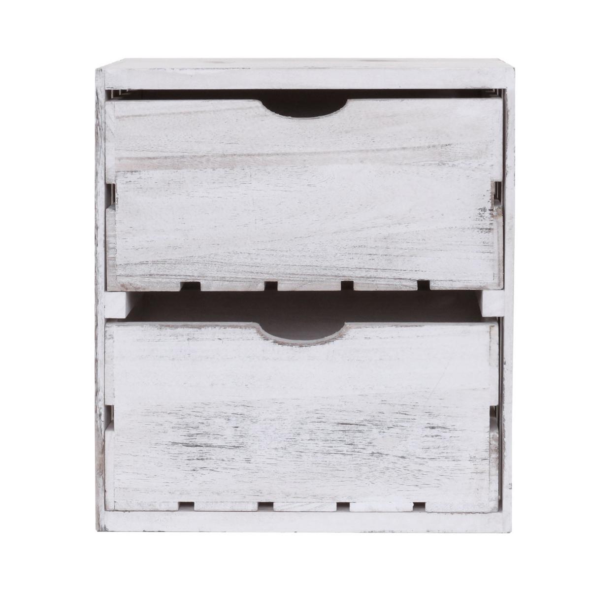 KOMMODE Weiß - Weiß, Holz (32/36/26cm) - MCW