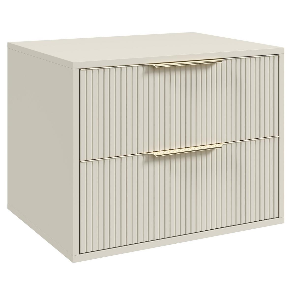 BADMÖBEL-SET Rimini 2 Teile Cashmere - 60 x 46 x 46 cm - Kaschmir, Holz (60/46/46cm) - Badplaats