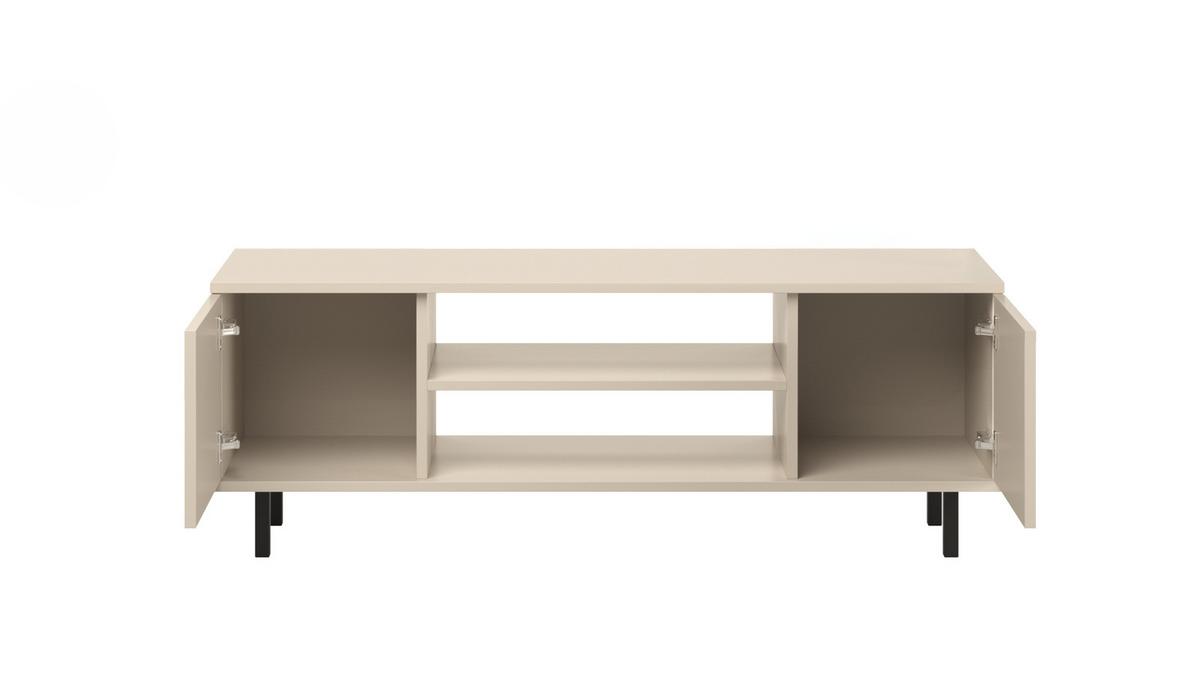 LOWBOARD Focus - Kaschmir, Holzwerkstoff (40/48/135cm) - RAUMHIRSCH FURNITURE