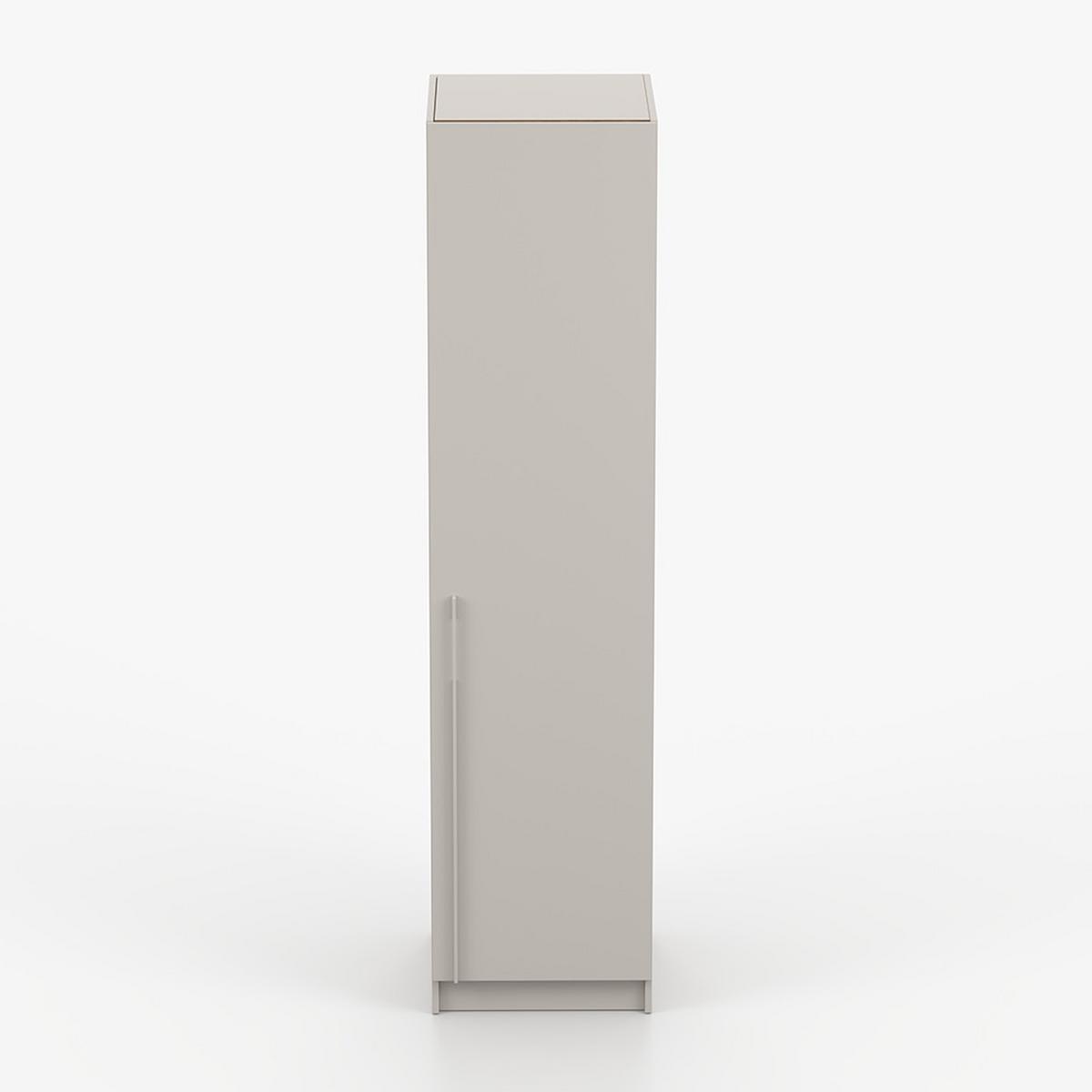 DREHTÜRENSCHRANK ROSA 1D 50/210/55, 1-türig, Kaschmir - Kaschmir, Holzwerkstoff (50/210/55cm) - imoebel24