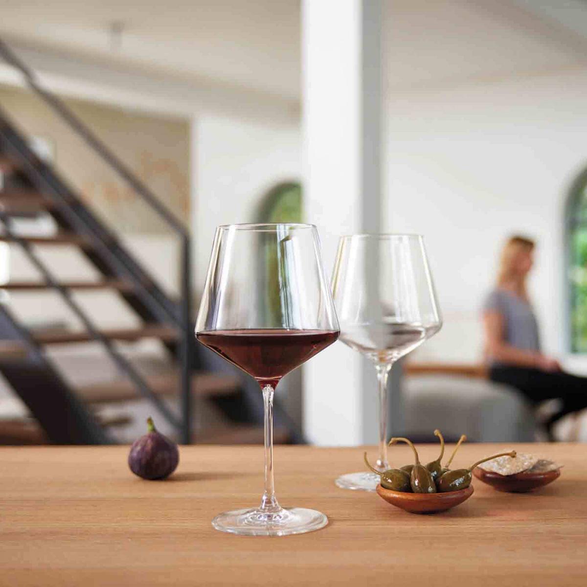 WEINGLÄSER Puccini transparent 6er Set - Transparent, Glas - Leonardo Living
