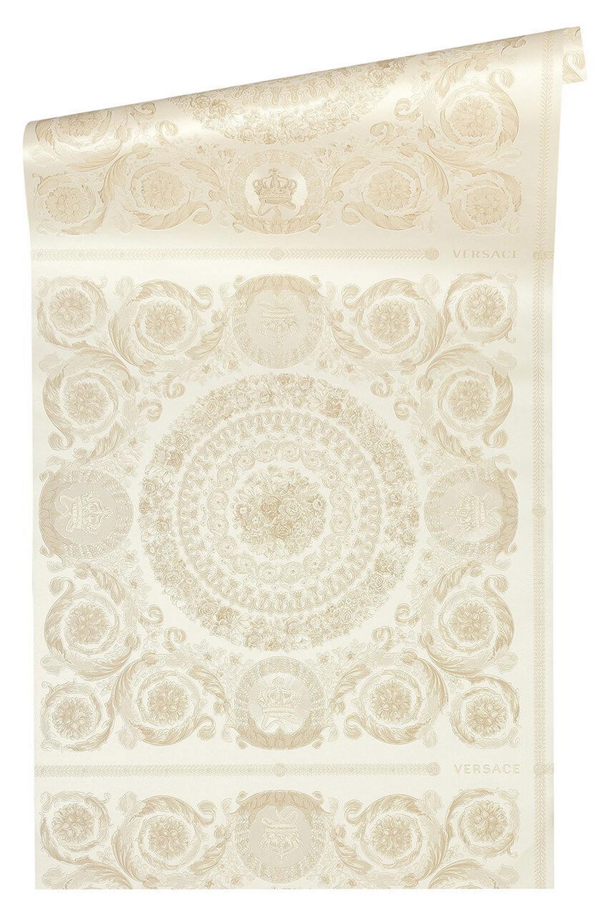 VLIESTAPETE 70/1005 cm - Beige/Silberfarben, Kunststoff/Textil (70/1cm) - KUNSTLOFT
