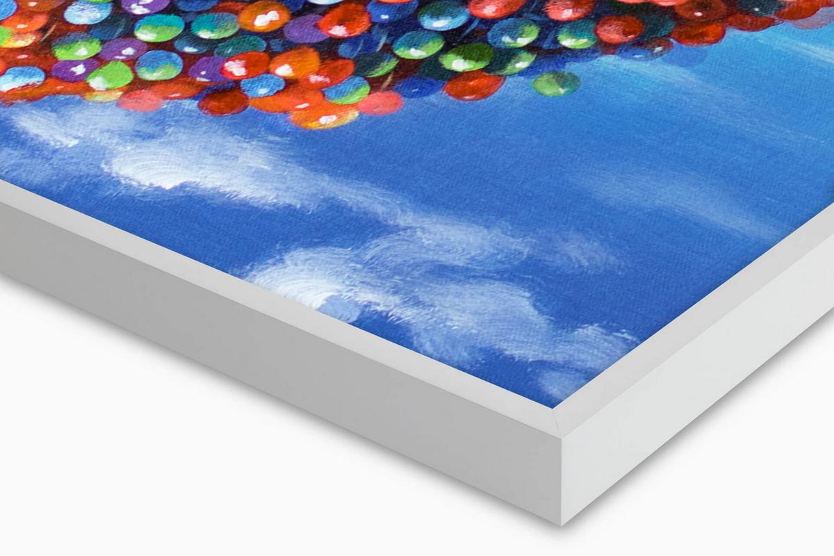 ÖLGEMÄLDE 70/100 cm - Multicolor, Holz/Textil (70/100cm) - KUNSTLOFT