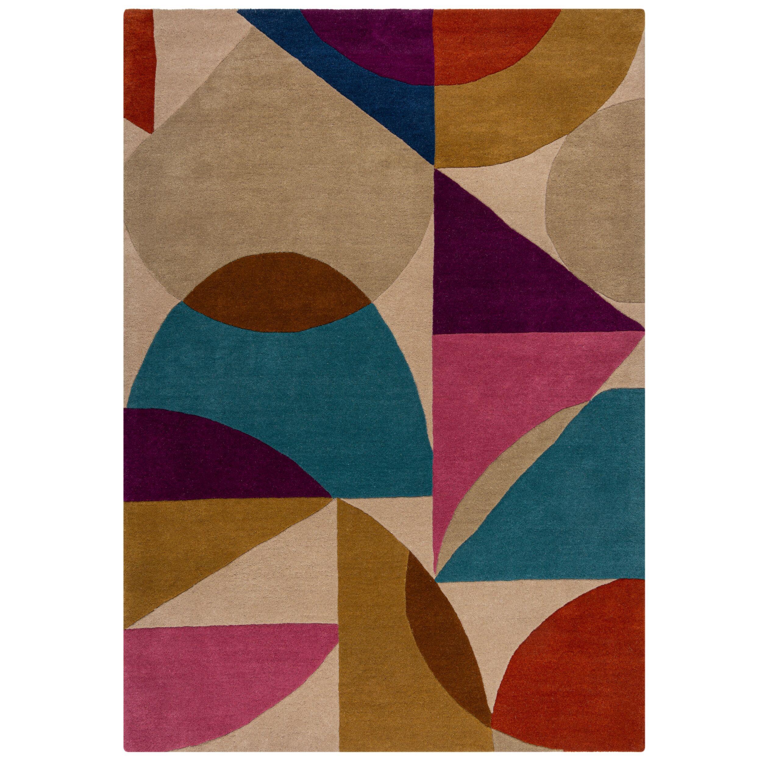 WOLLTEPPICH AIRE, abstrakt, Bunt, 200 x 290 cm - Multicolor, Textil (290/200cm) - KADIMA DESIGN
