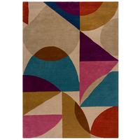 WOLLTEPPICH AIRE, abstrakt, Bunt, 200 x 290 cm - Multicolor, Textil (290/200cm) - KADIMA DESIGN